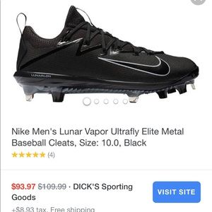 🆕 NWT NIKE ✅ Men’s Baseball Cleats ⚾️